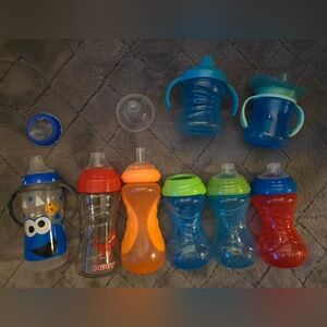 Mixed Kids Soft Top Sippy Cup Lot